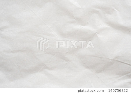 Abstract white crumpled and creased recycle paper texture background Abstract white crumpled and creased recycle paper texture background 140756822