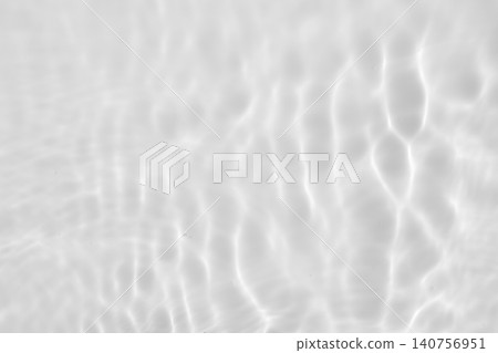 Abstract white transparent water shadow surface texture natural ripple background Abstract white transparent water shadow surface texture natural ripple background 140756951