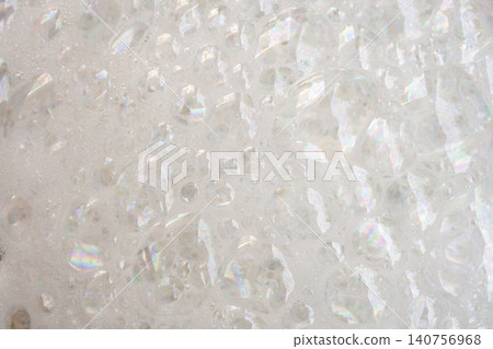 Abstract white soap foam bubbles texture background Abstract white soap foam bubbles texture background 140756968
