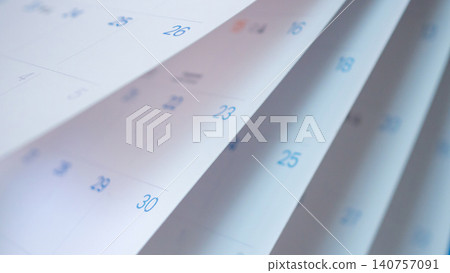 Abstract blur calendar page flipping sheet close up background business schedule planning appointment meeting concept Abstract blur calendar page flipping sheet close up background business schedule planning appointment meeting concept 140757091