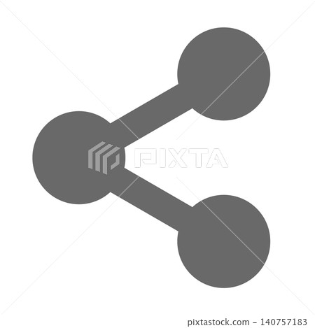 Vector sharing icon Vector sharing icon 140757183
