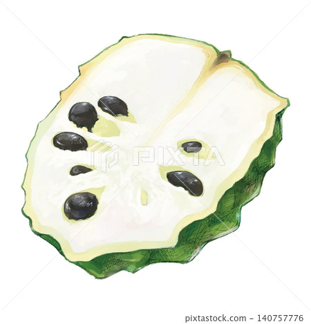 Cut atemoya Cut atemoya 140757776