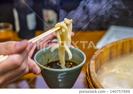 【#Gourmet】Steaming hot udon noodles 【#Gourmet】Steaming hot udon noodles 140757899