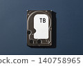 Storage medium, hard disk. Terabyte. 140758965