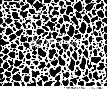 Print with spot cow skin, Seamless pattern Print with spot cow skin, Seamless pattern 140759029