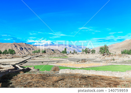 landscape in Andes. Peru. 140759959