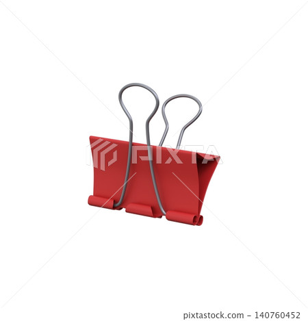 3D Binder Clip for School Supplies. 140760452