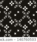 Vector minimal geometric seamless pattern. Small linear element modern lux fabric design textile swatch ladies dress, man shirt all over print block  140760503