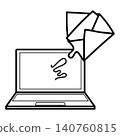 從電腦發送電子郵件（簡單） 140760815