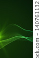 Neon glowing abstract wave line animation, vertical futuristic flow curve background, digital technology loop motion graphic, green teal mesh ribbon 140761132