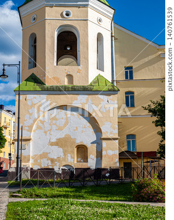 Bell tower and baroque Church of the Conception of Saint Anna in Smolensk Bell tower and baroque Church of the Conception of Saint Anna in Smolensk 140761539