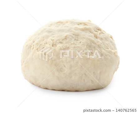 Wheat dough for pastries isolated on white Wheat dough for pastries isolated on white 140762565