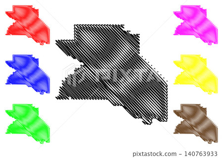 Washington County, Oregon State (U.S. county, United States of America, USA, U.S., US) map vector illustration, scribble sketch Washington map Washington County, Oregon State (U.S. county, United States of America, USA, U.S., US) map vector illustration, scribble sketch Washington map 140763933