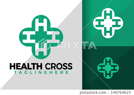 Letter H Health Cross Logo Logos Design Element Stock Vector Illustration Letter H Health Cross Logo Logos Design Element Stock Vector Illustration 140764625