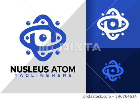 Nucleus Atom Molecule Logo Logos Design Element Stock Vector Illustration Nucleus Atom Molecule Logo Logos Design Element Stock Vector Illustration 140764634