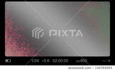 Cinematic camera overlay with pink and green grunge texture, recording interface, and transparent center isolated for video editing, filmmaking, and retro screen effects. Cinematic camera overlay with pink and green grunge texture, recording interface, and transparent center isolated for video editing, filmmaking, and retro screen effects. 140764945