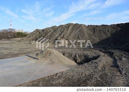 Scenery of civil engineering site Scenery of civil engineering site 140765518