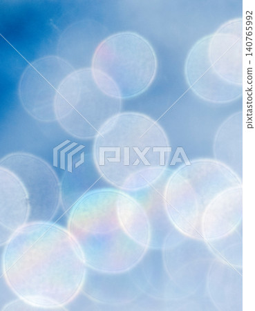 Sparkling bokeh fantasy blue 140765992