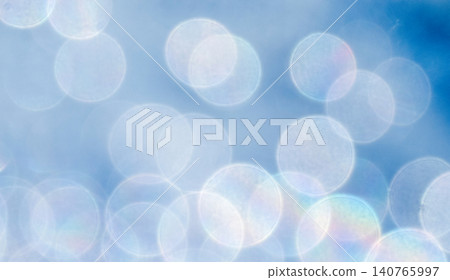 Sparkling bokeh fantasy blue Sparkling bokeh fantasy blue 140765997