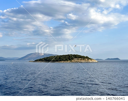 Prasoudi Island in the Ionian Sea 140766041