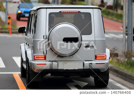 German-made SUV vehicle in motion German-made SUV vehicle in motion 140766408