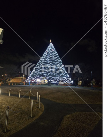 Christmas at Atsugi Air Base: A giant Christmas tree shines brightly in Friendship Square. Christmas at Atsugi Air Base: A giant Christmas tree shines brightly in Friendship Square. 140766467