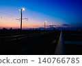 Sunrise and Tateyama mountain range 140766785