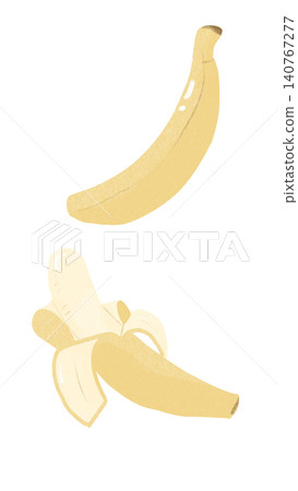 Banana illustration set Banana illustration set 140767277