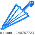 This is an umbrella hand drawing. 140767723