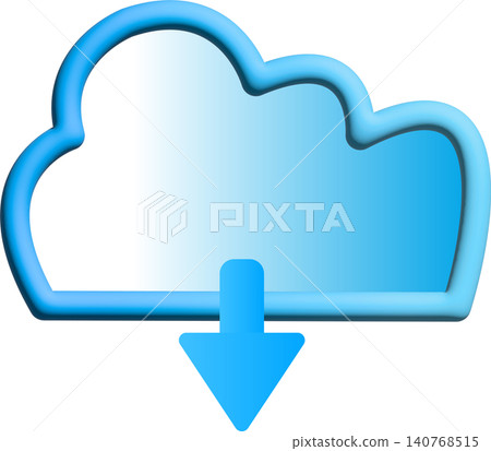 雲端下載圖示 - 雲端儲存/網頁圖示素材 雲端下載圖示 - 雲端儲存/網頁圖示素材 140768515