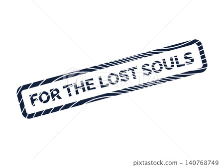 Commemorative For the Lost Souls distressed rubber stamp graphic for remembrance Commemorative For the Lost Souls distressed rubber stamp graphic for remembrance 140768749