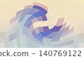 Pastel geometric abstract background featuring layered curved shapes for modern design. 140769122