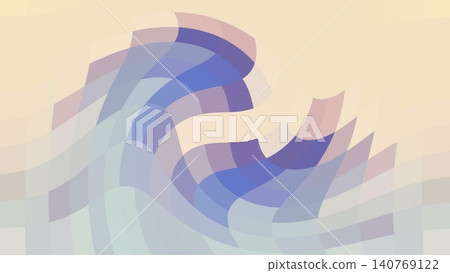 Pastel geometric abstract background featuring layered curved shapes for modern design. Pastel geometric abstract background featuring layered curved shapes for modern design. 140769122