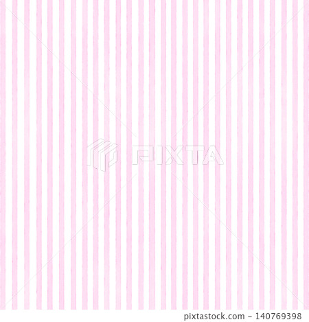 Watercolor cherry blossom pink hand-painted striped background, narrowly spaced, square shape. Watercolor cherry blossom pink hand-painted striped background, narrowly spaced, square shape. 140769398