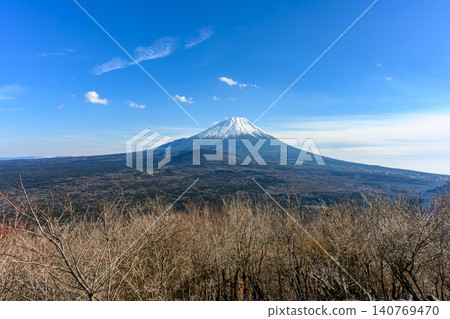 從烏賊王山眺望富士山 從烏賊王山眺望富士山 140769470