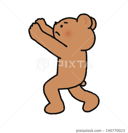 A cute bear that supports with all its might A cute bear that supports with all its might 140770023