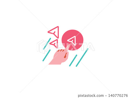 一張圖示，說明貼文如何在社群媒體上傳播。 140770276
