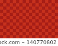 A traditional checkered pattern in red and maroon [medium size] 140770802