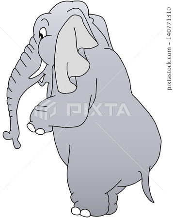Hand-drawn animal illustration ☆ Elephant Hand-drawn animal illustration ☆ Elephant 140771310
