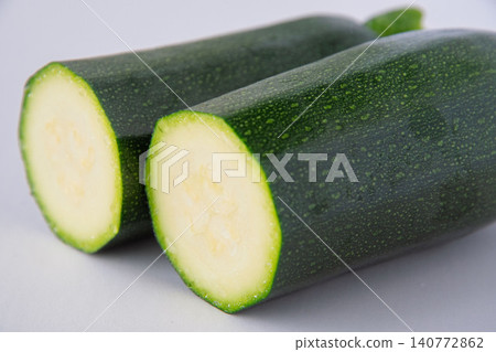 Sliced zucchini Sliced zucchini 140772862