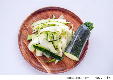 Sliced zucchini Sliced zucchini 140772916