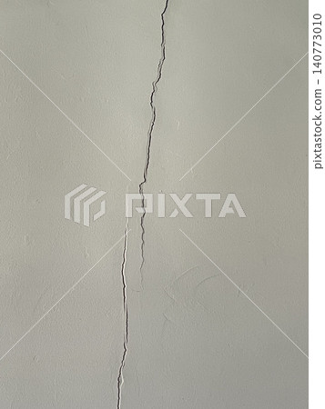 Close-Up of Wall Crack on Surface Close-Up of Wall Crack on Surface 140773010