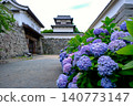Hydrangeas in Maizuru Park and Fukuoka Castle Ruins 140773147