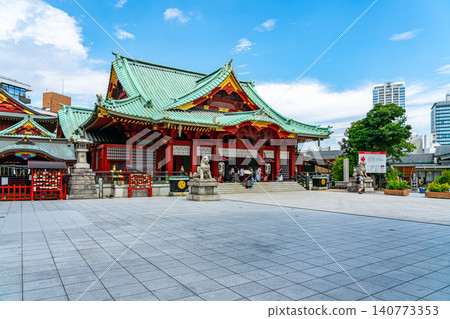 【東京】神田明神神社，空氣中瀰漫著神聖的氣氛。 140773353