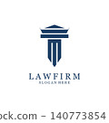 Justice Law Logo Template Vector Illustration 140773854