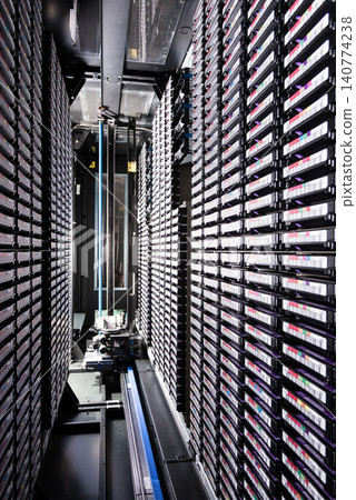 perspective view of data storage servers perspective view of data storage servers 140774238