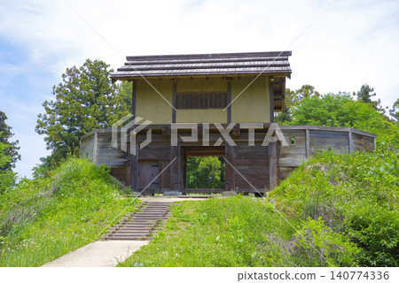 Minowa Castle Ruins in Takasaki City, Gunma Prefecture Minowa Castle Ruins in Takasaki City, Gunma Prefecture 140774336