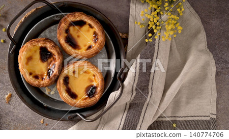 Portuguese Custard Tarts Portuguese Custard Tarts 140774706