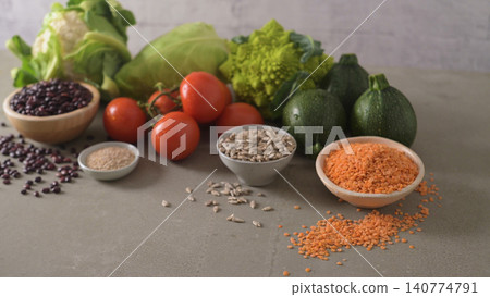 Healthy food selection Healthy food selection 140774791