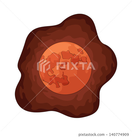 Illustration of Lunar Eclipse Illustration of Lunar Eclipse 140774909
